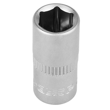 Изображение товара Головка торцовая Зубр МАСТЕР 27715-08 1/4 хромированная 8мм