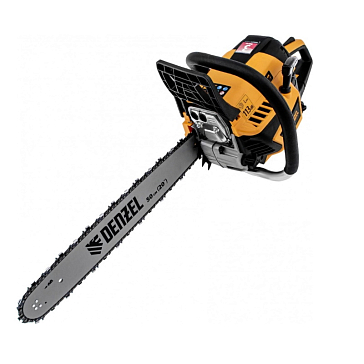Изображение товара Пила цепная бензиновая Denzel DS-5820 95238, шина 50 см, 58см3, 3,6 л.с, шаг 0,325, паз 1,5 мм