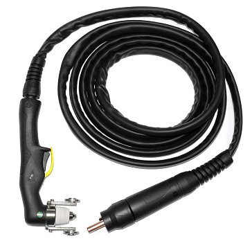 Изображение товара Горелка плазменной резки металлов Hugong 032261, с евро-разъемом P80-60-5m / Plasma cutting. P80-60-5m, Euro Fitting central plug