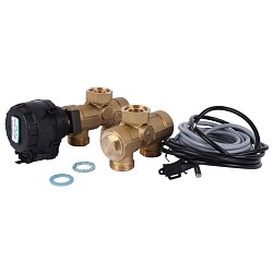 Комплект трехходового клапана Stout SFB-0001-000001 для котла + бойлера