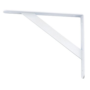 Изображение товара Кронштейн Сибртех 94048, усиленный, 500 х 350 х 30 х 4 мм, белый