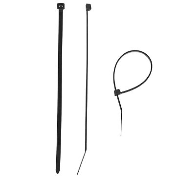 Изображение товара Хомуты нейлоновые черные Зубр 309030-48-500, 4.8 x 500 мм, 100 шт