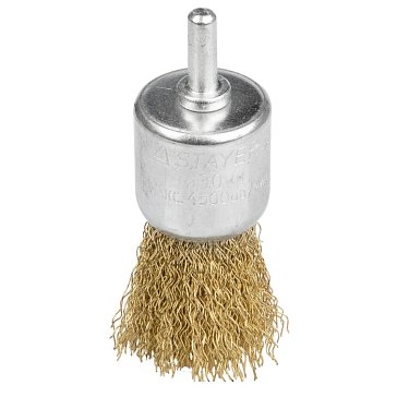 Изображение товара Щетка кистевая для дрели из витой стальной проволоки 0.3 мм 30 мм Stayer PROFFESSIONAL 35113-30