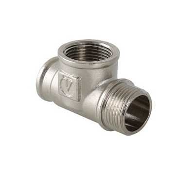 Изображение товара Тройник с переходом на НР 1/2" ВР-ВР-НР Valtec VTr.134.N.0004