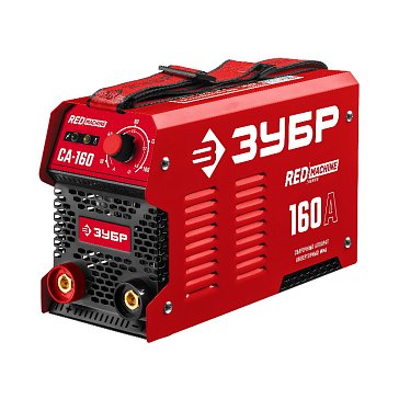 Изображение товара Инверторный сварочный аппарат ММА Зубр СА-160 RED MACHINE 160 А
