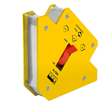Изображение товара Уголок магнитный для сварки Кедр МО-4 - надежный помощник для сварщиков