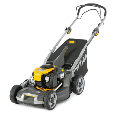 Изображение товара Бензиновая газонокосилка Stiga Twinclip 50 SQ B для профессионального использования