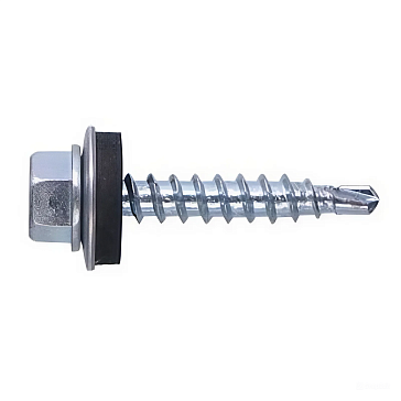 Изображение товара Саморез кровельный Starfix SMC3-89208-30 6.3х130 мм цинк с шайбой для металлочерепицы