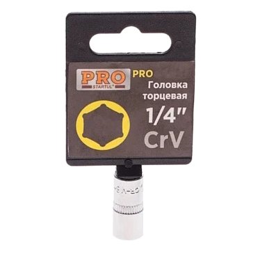 Изображение товара Головка Pro Startul PRO-54009, 1/4", 9 мм, 6 граней