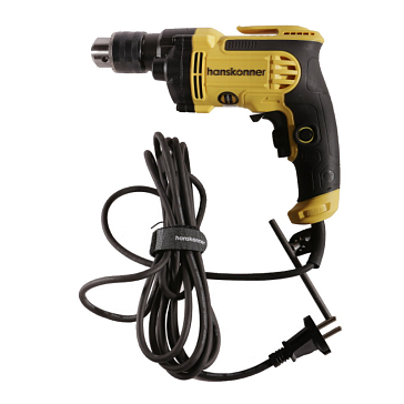 Изображение товара Электрическая дрель Hanskonner HID2175, мощность 700 Вт, реверс, 4 м кабель
