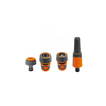 Изображение товара Набор для полива Belamos YM5816F (форсунка с коннектором 3/4", коннектор аквастоп 3/4", штуцер)