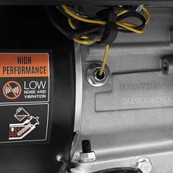 Генератор бензиновый Daewoo GDA 3500 (2.8 кВт, число фаз: 1, 2 розетки 220V)