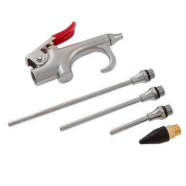 Изображение товара Набор Matrix 57338: продувочный пистолет с 4 насадками