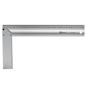 Изображение товара Угольник столярный Кобальт 910-393, 350 мм алюминиевый, Россия