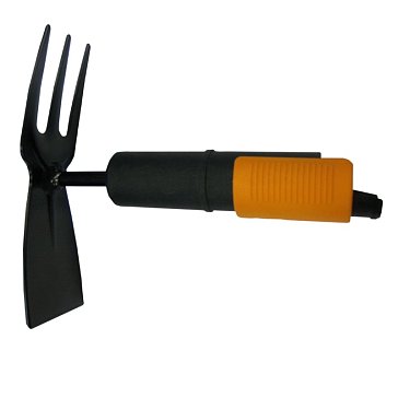 Изображение товара Тяпка двойная Fiskars QuikFit 1000735 для садовых работ финляндия