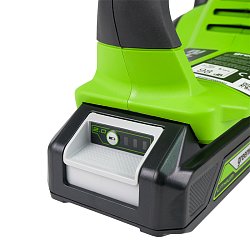 Цепная пила аккумуляторная портативная Greenworks G24CS25K2 арт. 2007707UA (2ач)