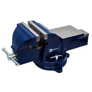 Изображение товара Поворотные слесарные тиски Кобальт 246-005 200 мм чугун Россия