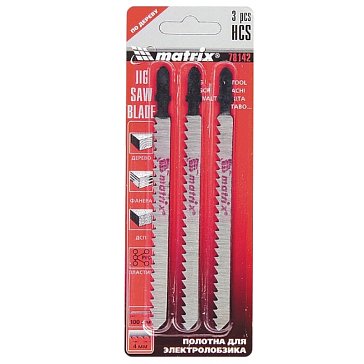 Изображение товара Набор пилок по дереву Matrix 78142 3 шт. Германия