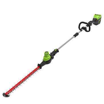 Изображение товара Кусторез аккумуляторный штанговый Greenworks G60PHT 60 В 2300107