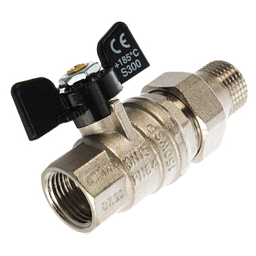 Изображение товара Кран шаровой Bugatti OREGON 322 F*M 1/2"с американкой