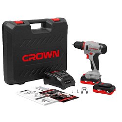 Аккумуляторная дрель-шуруповерт Crown CT21082H-2 BMC