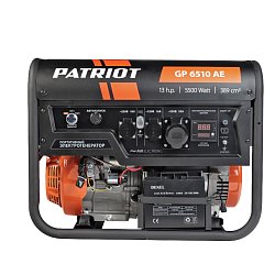 Генератор бензиновый Patriot GP 6510 AE 474101580