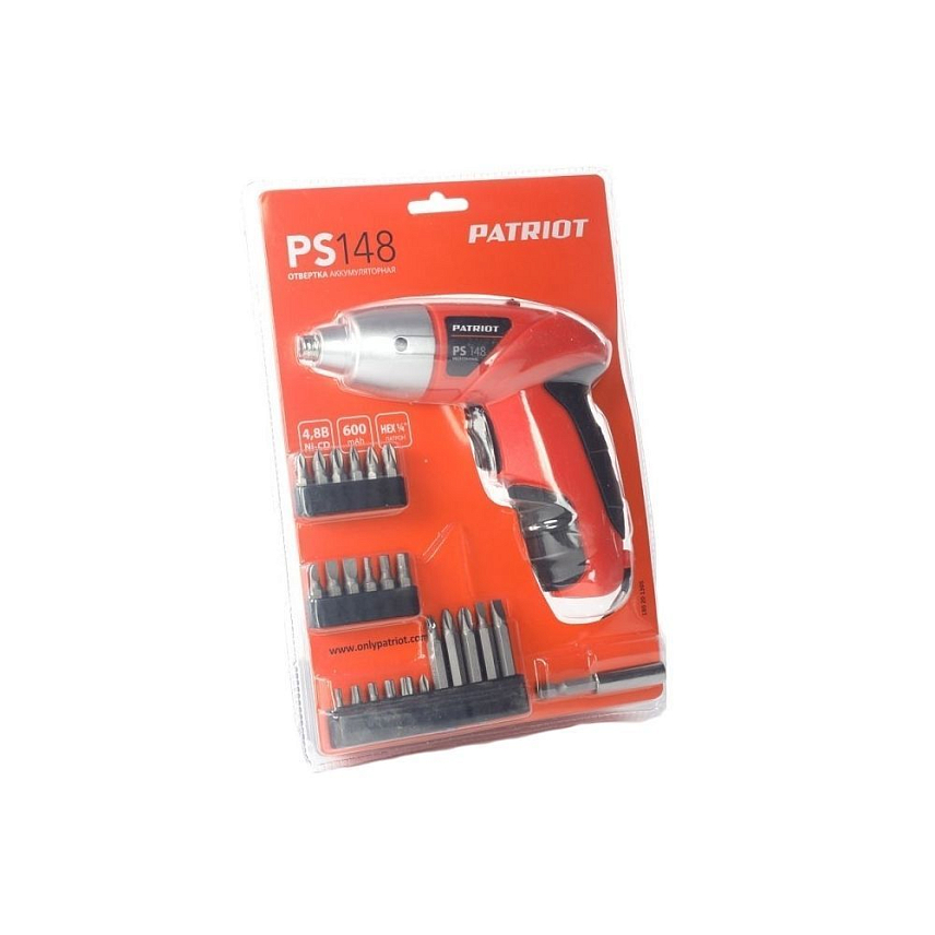 Аккумуляторная отвертка PATRIOT PS 148 4.8V