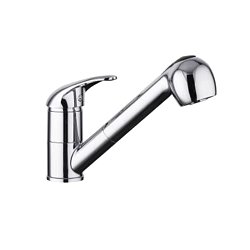 Смеситель для кухни с выдвижной лейкой Frap F6003