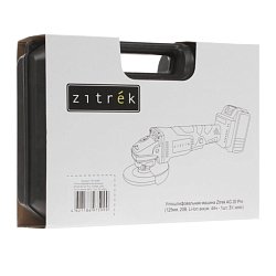 УШМ Zitrek AG 20 Pro (Li-Ion, напряжение 20 в, 4 Aч, количество оборотов/мин 8000, вес 3.34 кг, в кейсе)