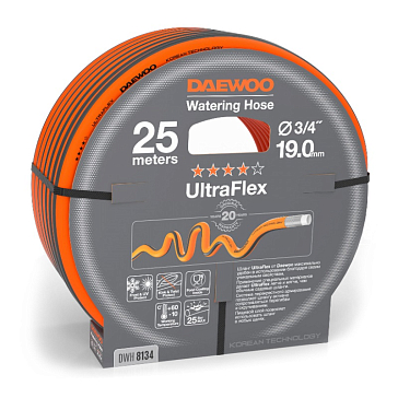 Изображение товара Шланг Daewoo UltraFlex DWH 8134 (3/4", 25 м, армированный)