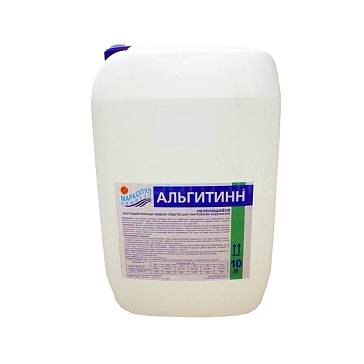 Изображение товара Средство для бассейна Маркопул Кемиклс Альгитинн ХИМ16 (непенящийся, для предотвращения развития и роста водорослей, 10 л)