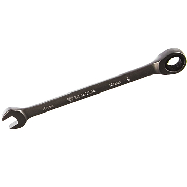 Изображение товара Комбинированный трещоточный ключ Berger BG1097 10 мм