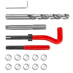 Набор для восстановления резьбы Thorvik TRIS1215 053179, M12x1.5, 15 предметов