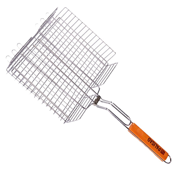 Изображение товара Решетка-гриль Palisad 69554, 260х320х65 мм, объемная, хромир., Camping, 