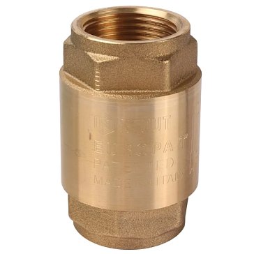 Изображение товара Клапан обратный Stout SVC-0011-000025, пружинный, 1", латунь
