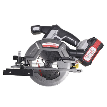 Изображение товара Бесщеточная аккумуляторная дисковая пила Интерскол ДПА-165/36В Li-ion АПИ (кейс, 2 аккумулятора. 2,0Ач, ЗУ) 817.2.2.70