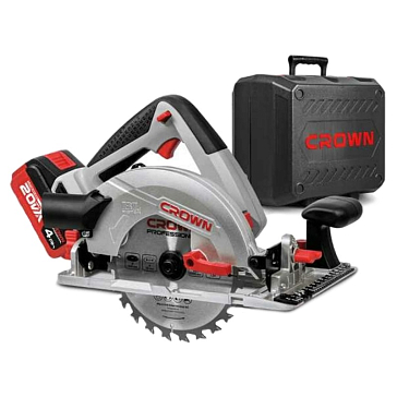 Изображение товара Аккумуляторная дисковая пила Crown CT25002-165HX-4 BMC