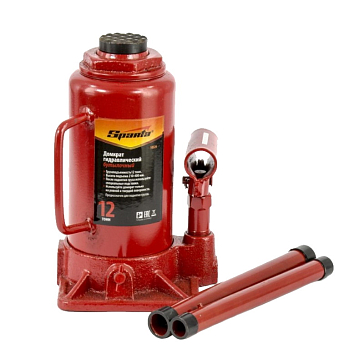 Изображение товара Домкрат гидравлический бутылочный Sparta 50326 (12т, h=212-400мм)