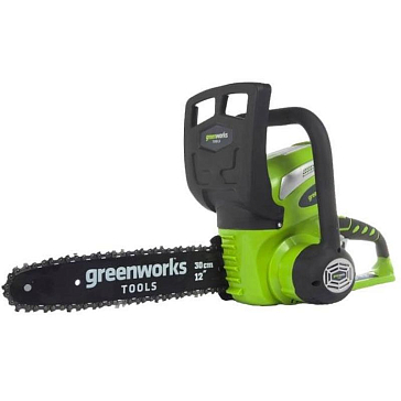 Изображение товара Аккумуляторная цепная пила Greenworks G40CS30K2 20117UA 