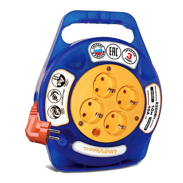 Изображение товара Удлинитель в закрытом корпусе UNIVersal (10 м) 1671