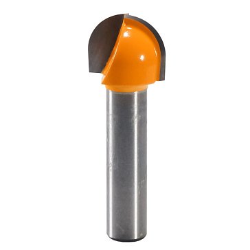 Изображение товара Фреза пазовая галтельная Энкор 46064, Ø 15,8х12,7 мм, R7.9 мм, хвостовик 8 мм, по дереву 