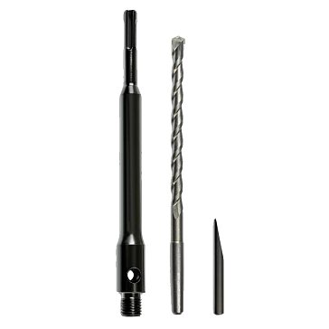 Изображение товара Адаптер SDS-plus для алмазных коронок М16 Metallica Ultra 902318, 220 мм, с сверлом