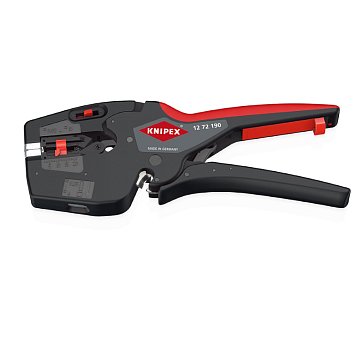 Изображение товара Автоматический стриппер Knipex NexStrip KN-1272190SB 3-в-1 для кабелей и провода