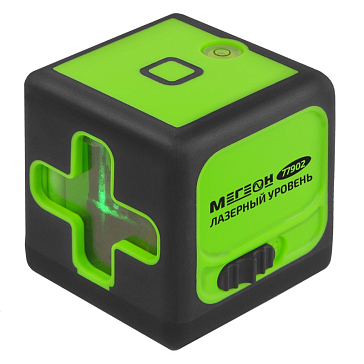 Изображение товара Лазерный уровень Мегеон 77902 с автоматическим выравниванием и зеленым лазером