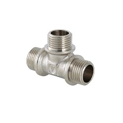 Тройник латунный Valtec 1/2" НР-НР-НР VTr.131.N.0004