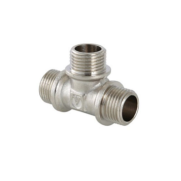 Изображение товара Тройник латунный Valtec 1/2" НР-НР-НР VTr.131.N.0004