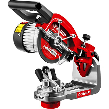 Изображение товара Заточной станок ЗУБР СЦ-300 для цепей 230 Вт с подсветкой и защитным экраном