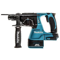 Аккумуляторный перфоратор SDS-Plus Makita DHR242Z (энергия удара 2,4 Дж, без аккумулятора, вес 3.3 кг, реверс)
