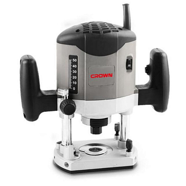 Изображение товара Электрический фрезер Crown CT11012 универсальный мощный с регулировкой оборотов