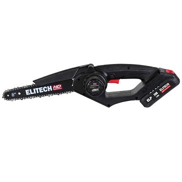 Изображение товара Цепная аккумуляторная пила Elitech HD CS 2008BLK 20В бесщеточный двигатель